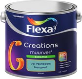 Flexa Creations Muurverf - Extra Mat - Mengkleuren Collectie - Vol Palmboom  - 2,5 liter