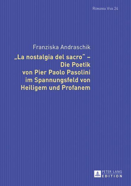 Romania Viva 24 - «La nostalgia del sacro» – Die Poetik  ... - cover