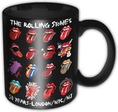 Rolling Stones - Tongue Evolution - Bedrukte Mok Beker