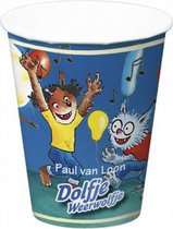 Dolfje Weerwolfje Bekertjes 200 Ml: 8 Stuks