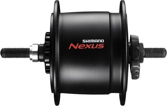 Foto: Shimano naafdynamo dh c6000 2r zwart