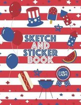 Sketch and Sticker Book