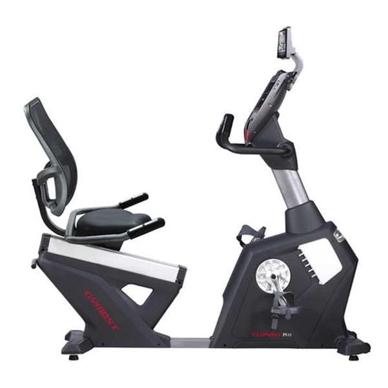 Hometrainer Gymost Turbo R11 – Recumbent Bike – fitness fiets – Ergometer