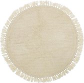 Bloomingville Vloerkleed rond wol Ø110cm