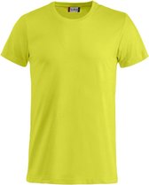 Basic-T T-shirt 145 gr/m2 signaalgroen xl