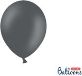 """Strong Ballonnen 23cm, Pastel grijs (1 zakje met 100 stuks)"""