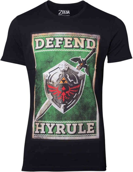 Zelda - T-shirt Propaganda Sword & Shield Homme - XL