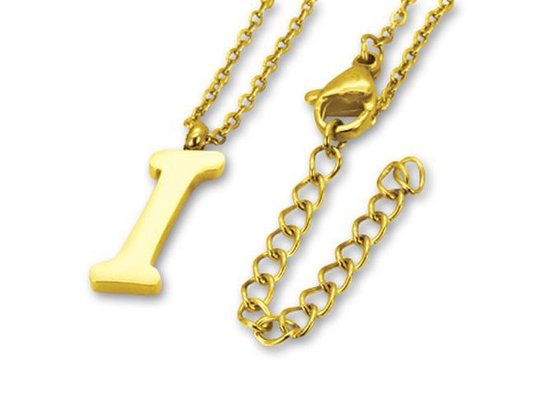 Amanto Ketting - 316L Staal PVD - Letter