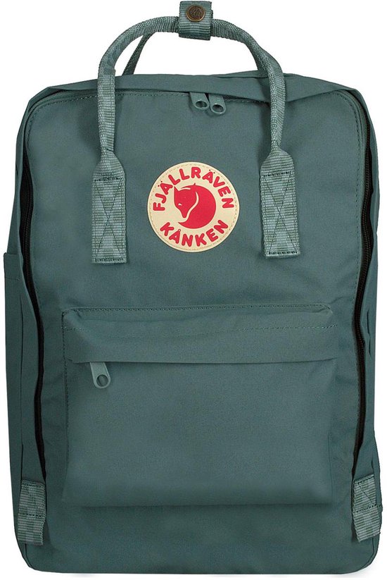 Fjallraven Kanken Laptoprugzak 15 inch Frost Green / Chess Pattern