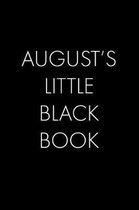 August's Little Black Book