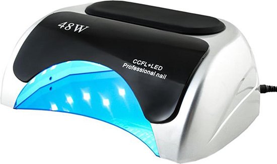 Professionele UV LED Lamp CCFL ZilverZwart | bol.com
