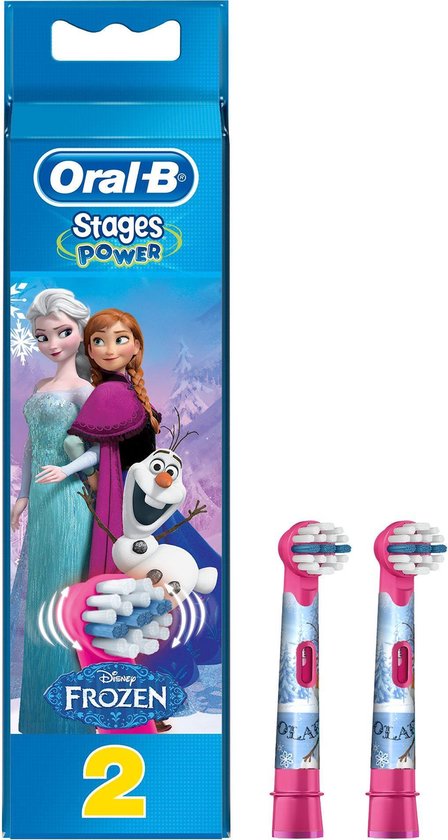 Oral-B Stages Power - Disney Frozen - Opzetborstels - 2 stuks