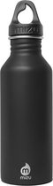 Mizu Drinkfles M5 Black RVS Waterfles 500 ml Zwart - BPA-vrij