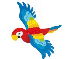 Goki Zweeffiguur papegaai 65 cm