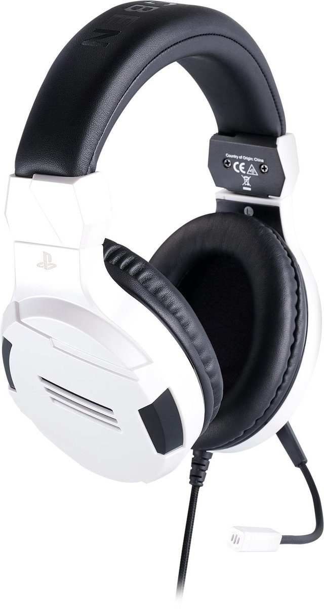Bigben Stereo Gaming Headset V3 - PS5 & PS4 - Wit thumbnail 4