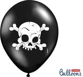 Partydeco - Ballonnen Halloween Schedel 10 stuks - Halloween - Halloween Decoratie - Halloween Versiering - Halloween Ballonnen
