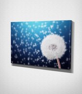White Flower Canvas - 120 x 80 cm - Bloemen - Schilderij - Canvas - Slaapkamer - Wanddecoratie  - Slaapkamer - Foto op canvas