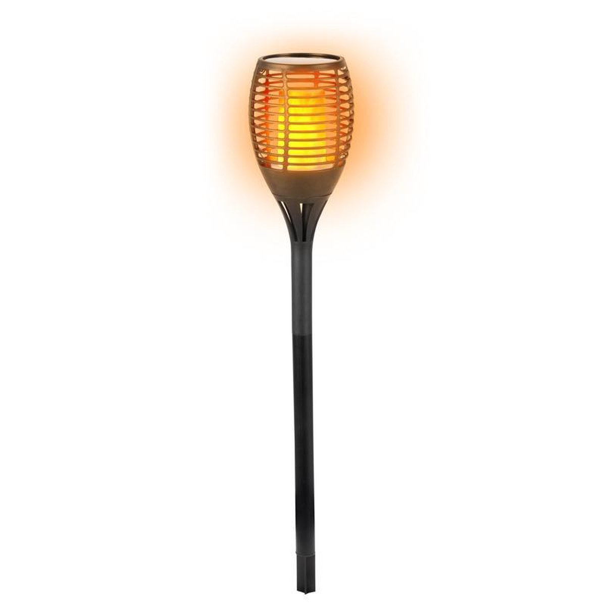 Solar tuinfakkel-tuinlamp zandkleurig op zonne-energie 61 cm - fakkels Solar tuinfakkel-tuinlamp zandkleurig op zonne-energie 61 cm - fakkels