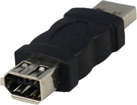 Firewire IEEE 1394 6 Pin Female naar USB Male Adapter | bol.com