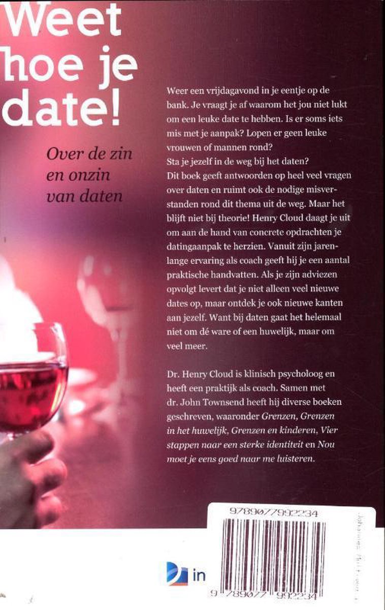 Weet hoe je date! - back cover