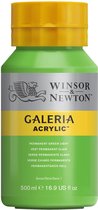Winsor & Newton Galeria Acryl 500ml Permanent Green Light