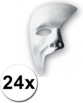 24 witte maskers phantom of the opera