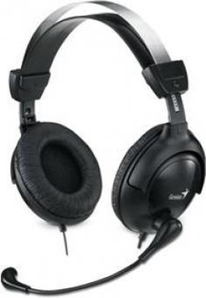Hoofdtelefoon met microfoon Genius HS-505X Zwart