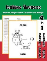 Italiano Slovacco Imparare Bilingue Animali Vocabolario con Immagini