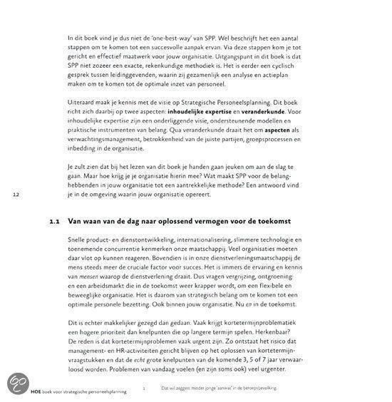 Hoe boek voor strategische personeelsplanning