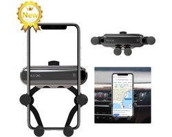 Telefoonhouder met Zwaartekracht - Automatische Vergrendeling Zelfsluitend - Universele Auto Telefoonhouder - Ventilatie Rooster – Phone Car Holder – All Phones Compatible