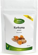 Healthy Vitamins Kurkuma Extract - Extra Sterk - 30 Capsules - 500 mg - Unisex