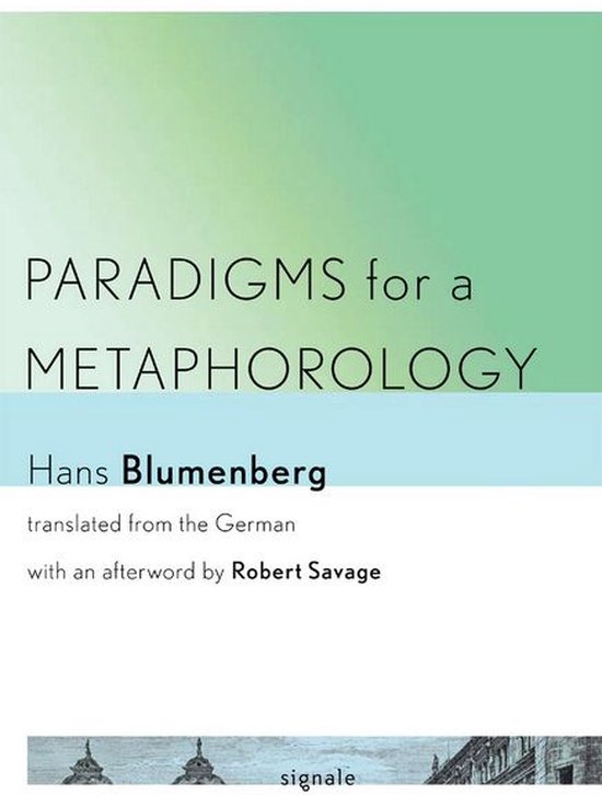 Paradigms for a Metaphorology - cover