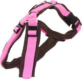 AnnyX Hondentuig Fun bruin rose   S  limited edition