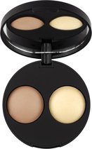 Inika Biologisch Vegan Baked Contour Duo Palette Almond