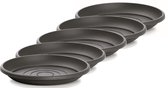 Onderschotel Terra 21cm ANTRACIET Prosperplast / 5 STUKS ! /