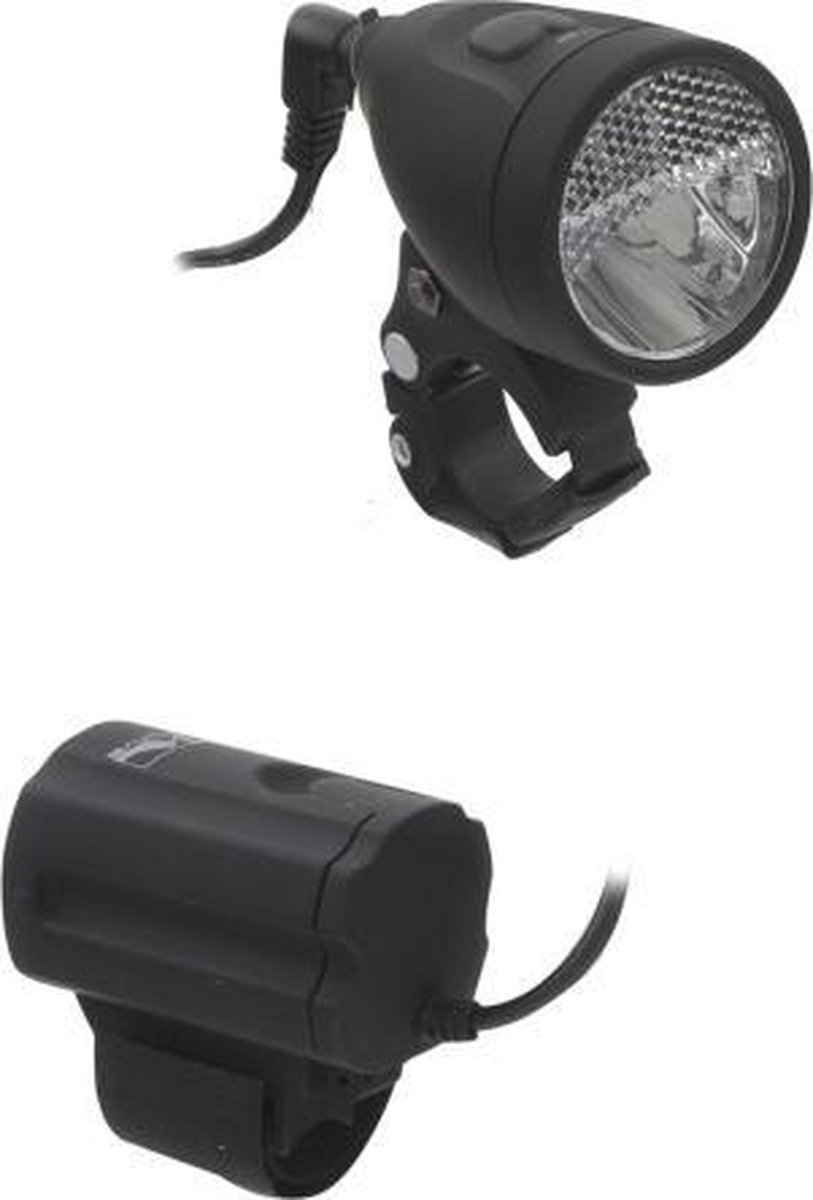 M-wave Apollon 1.3 Koplamp - Fietsverlichting - LED - Batterij - Zwart |  bol.com