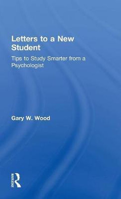 Letters to a New Student - cover