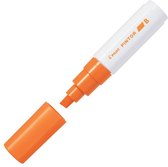 Pilot Pintor Oranje Verfstift - Brede marker met 8,0mm beitelpunt - Inkt op waterbasis - Dekt op elk oppervlak, zelfs de donkerste - Teken, kleur, versier, markeer, schrijf, kallig