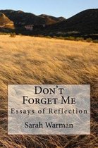 Don't Forget Me