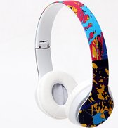 Head Mounted Headphones, TK-20, HI-RES AUDIO, EXTAR BASS, In Colourful Splashes