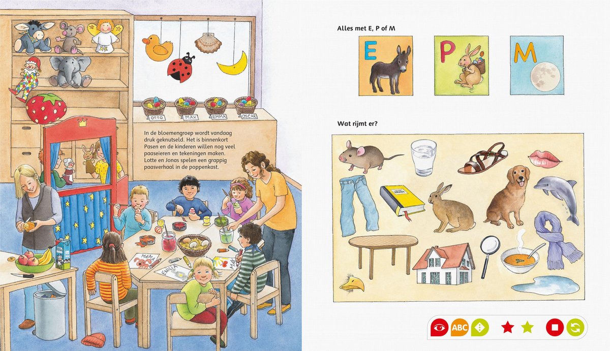 tiptoi® boek Mijn leerspel Avontuur Eerste letters - Ravensburger - Leersysteem — afbeelding 3