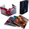 Afbeelding van het spelletje Dungeons & Dragons Core Rulebooks Gift Set (Special Foil Covers Edition with Slipcase, Player's Handbook, Dungeon Master's Guide, Monster Manual, DM Screen)
