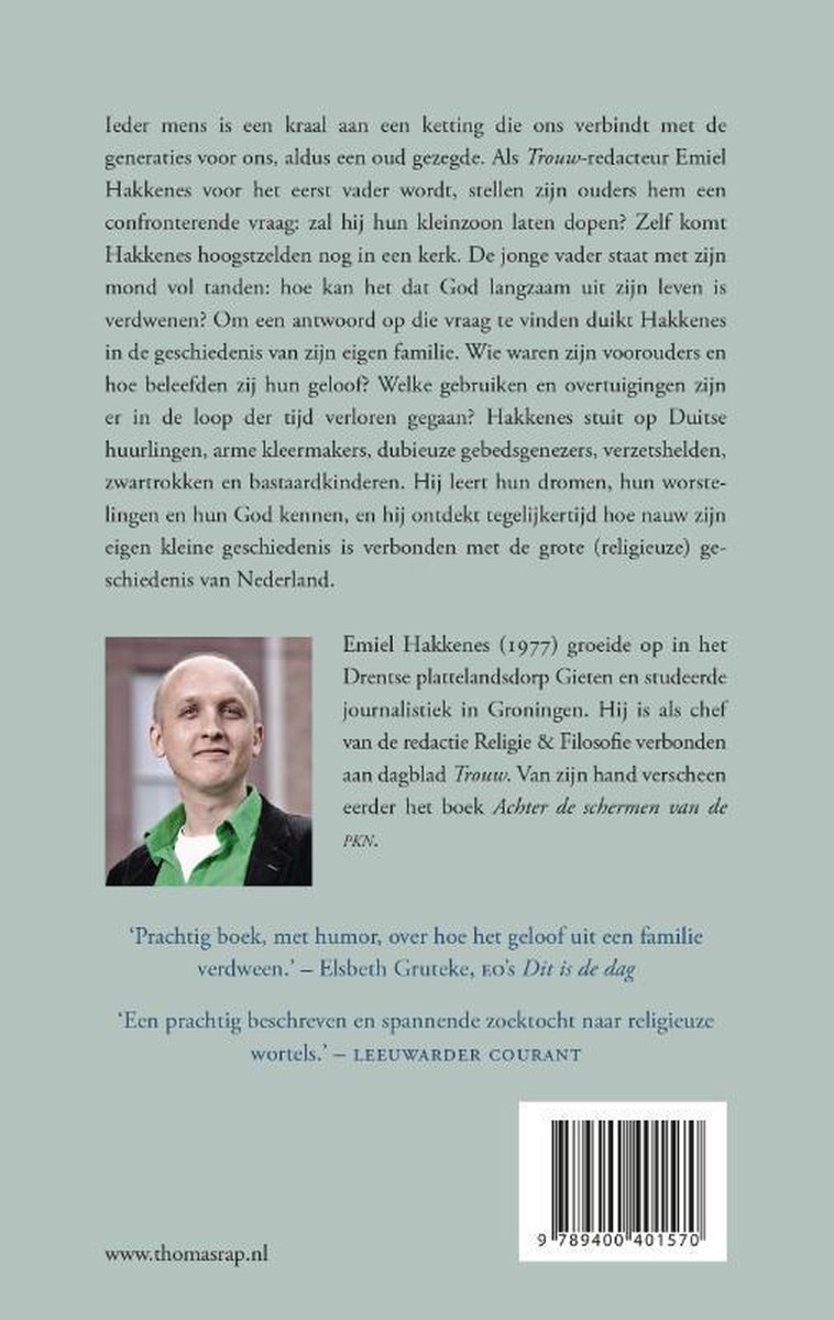 God van de gewone mensen - back cover