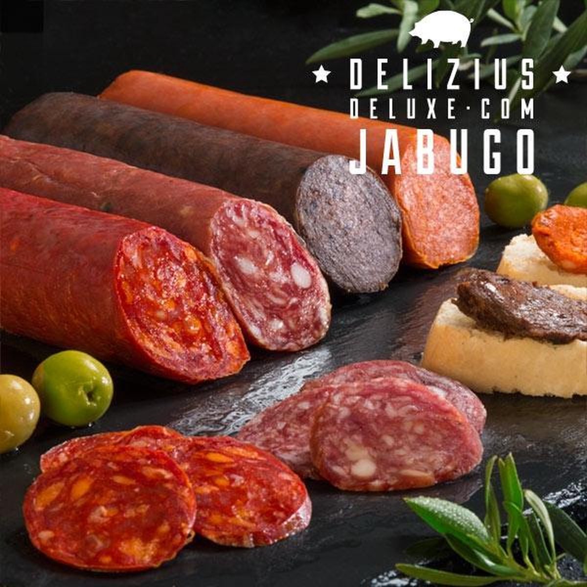 Delizius Deluxe Iberische Cebo Ham | bol.com