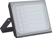 Profile LED Schijnwerper - Voor buiten - 300W - Extra dun - Zwart