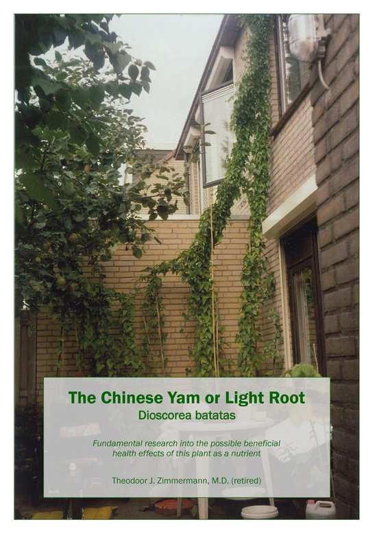 The Chinese Yam or Light Root Dioscorea batatas - cover
