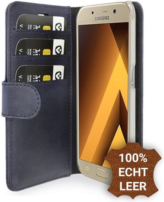 Kleverig Onderstrepen erts Valenta Luxe Samsung Galaxy J5 2016 Hoesje Leer Bookcase Blauw | bol.com