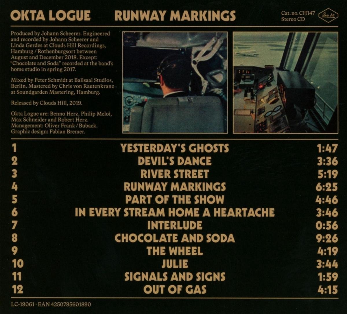 Runway Markings, Okta Logue CD (album) Muziek bol