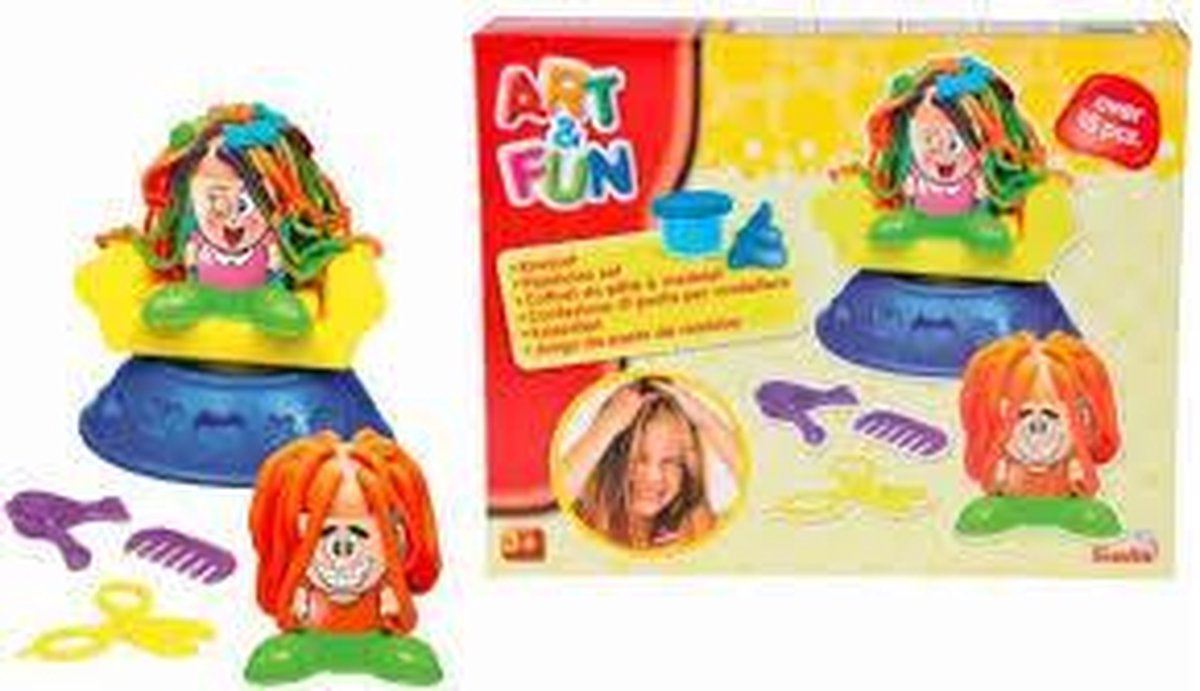Simba - Art & Fun - Hairstudio Clay Dough Set -Toys