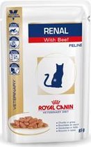 Royal Canin Renal Beef - Nourriture pour chats - 4 X 12 X 85 g